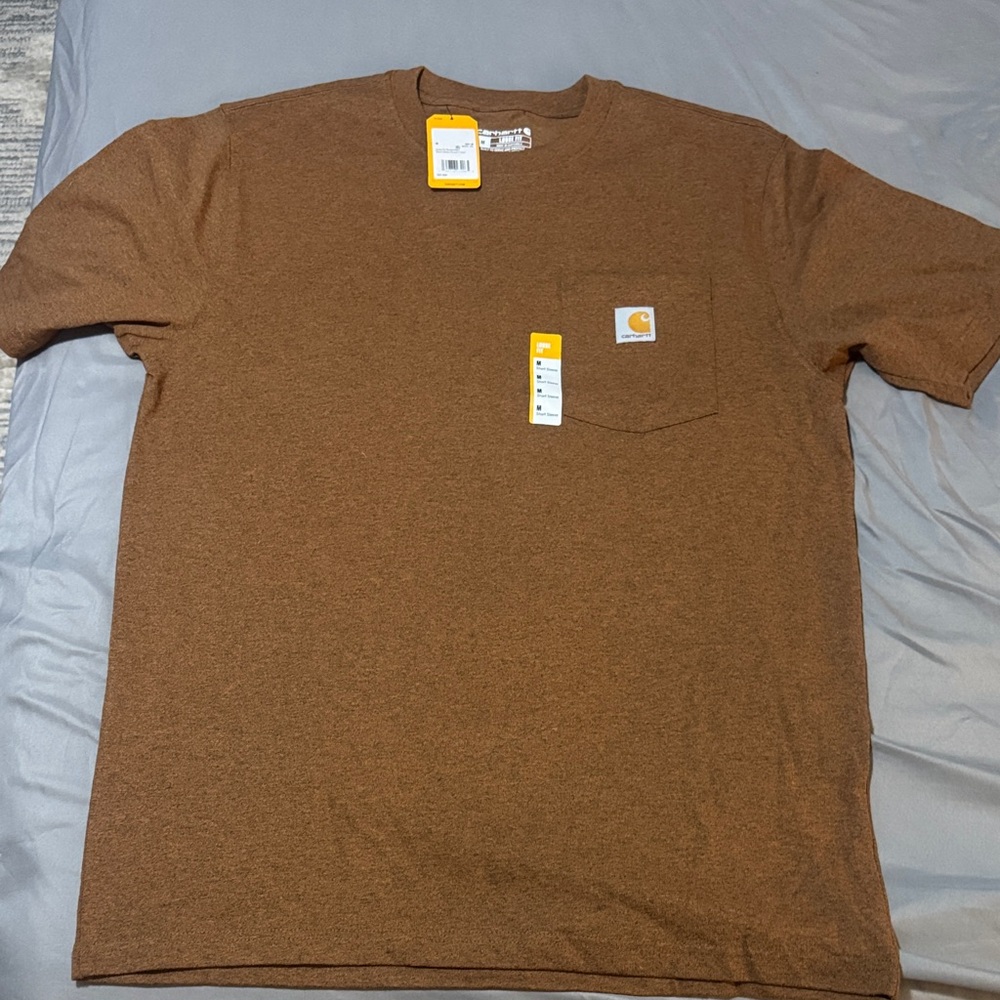 Carhartt Men's Short Sleeve Brown Tee